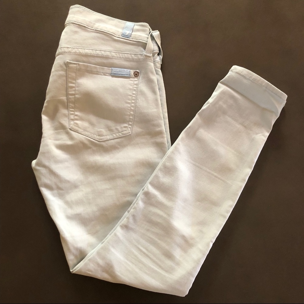 7 For All Mankind Cropped Skinny